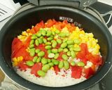 簡単です！炊飯器で炊くだけトマトピラフ作り方5写真