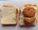 メンチカツサンド作り方4写真