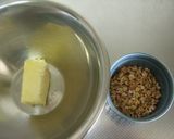 くるみとコーヒーのくるりんクッキー作り方1写真