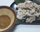 山椒ごまだれで豚の冷しゃぶ作り方10写真