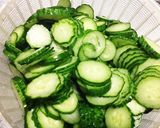 きゅうりとゴマの佃煮作り方1写真