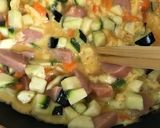 時短！残り野菜で作るスパニッシュオムレツ作り方3写真