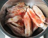 隠し味はトマト★美味★鶏手羽中の空揚げ風作り方1写真