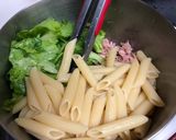 レモンとレタスのサラダペンネ作り方4写真