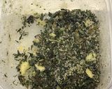 きのこリゾットのスタッフドローストチキン作り方1写真