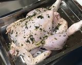きのこリゾットのスタッフドローストチキン作り方3写真