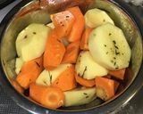きのこリゾットのスタッフドローストチキン作り方9写真