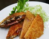 フレッシュトマトの自家製辛いトマトソース作り方6写真