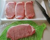 豚肉のママレード照り煮作り方1写真