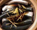 いわしのパインシロップ煮作り方1写真