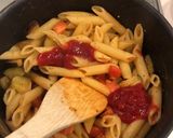 フレッシュトマトのクリームチーズペンネ作り方8写真