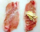 息子お気に入り♡チーズinポークチャップ作り方1写真