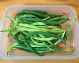蒸し焼きが美味しい♪インゲンのソテー作り方1写真