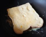 ハムとチーズのガーリックフレンチトースト作り方5写真