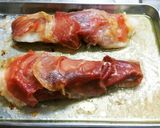 タラの生ハム包み焼き作り方5写真