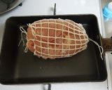 鶏チャーシュー入り 鶏出汁の二色うどん作り方8写真