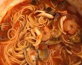 ＊お家で美味しい！ ペスカトーレ＊作り方9写真