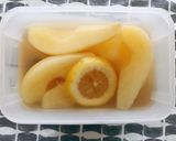 大人のおやつ。洋梨と桂花陳酒のコンポート作り方4写真