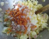 からすみ炒飯作り方16写真