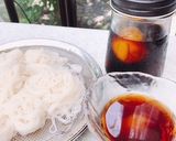 梅ジュースの残り梅で、梅じょうゆ作り方6写真