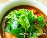 夏にピッタリ♪残ったスープカレーでつけ麺作り方1写真