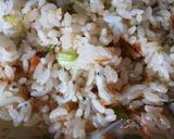 大根葉と梅としらす干しの混ぜご飯作り方4写真