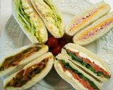 かぼちゃの煮物アレンジ！サンドイッチ作り方4写真