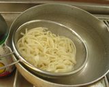 最速のサラダうどん作り方7写真