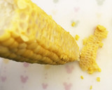 簡単☆離乳食 とうもろこし 下ごしらえ作り方2写真