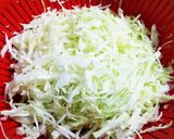 千切りキャベツとカニかまサラダ！！作り方1写真