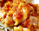 お酢たっぷり！なすと鶏もも肉のさっぱり煮作り方24写真