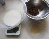 佐藤錦のチョコヨーグルトムース♪作り方5写真