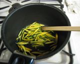 栄養満点かぼちゃ皮で酢きんぴら❤作り方2写真