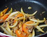 牛肉とトマトのケチャップ炒め♪作り方5写真