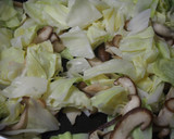 キャベツと椎茸の生姜和え♪生姜が香る♪作り方4写真