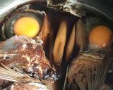 鯛のあら炊き！ごぼうと卵の付け合わせ作り方8写真