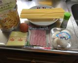 カルボナーラマッシュポテト入り作り方1写真