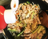 簡単！ ズッキーニと豚肉の炒め物作り方4写真