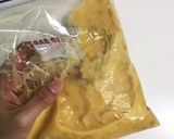 HM★袋でもみもみ。1番簡単バナナケーキ作り方2写真