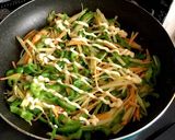 彩り野菜のカレー炒め作り方4写真