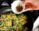 彩り野菜のカレー炒め作り方5写真