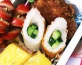 お弁当に「市松模様のちくわきゅうり」作り方10写真
