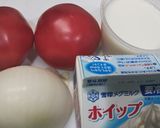 冷たいトマトのポタージュスープ作り方1写真