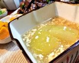 冬瓜のそぼろ餡掛け作り方5写真
