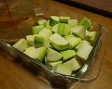 ズッキーニの白だし煮＆木の芽和え作り方1写真