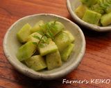 ズッキーニの白だし煮＆木の芽和え作り方3写真