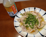 豚肉ときゅうりのおろし炒め作り方3写真