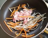 きんぴら焼きそば作り方3写真