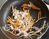 きんぴら焼きそば作り方4写真