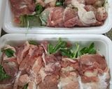 ★こま切れ肉で＊豚肉の豆苗巻き甘辛煮＊♪作り方4写真
